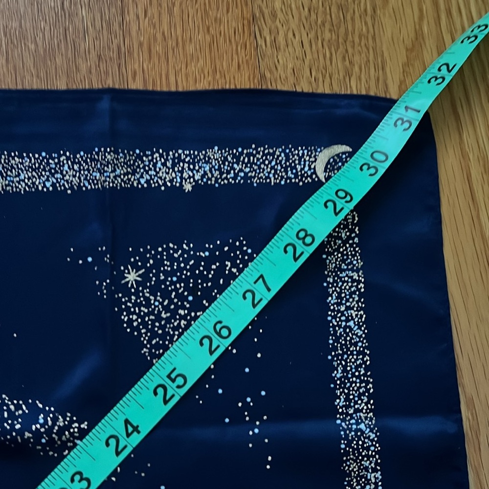 ❗️LAST CALL Lancome new celestial star scarf navy blue - Picture 4 of 6